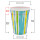Bio Einwand-Pappbecher "Stripes Could" 300 ml (12 oz) 50 Stück