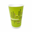 Bio Doppelwand-Thermobecher Fiesta 400 ml. (16 OZ) 360 Stück