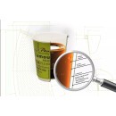 Bio Doppelwand-Thermobecher "Coffee" 250 ml (9 oz) 25 Stück
