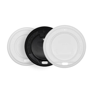 Plastik Deckel für Pappbecher