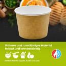 Bio Suppenbecher "Kraft White" 900 ml (30 oz) 200 Stück