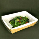 Bio Speisebox "Crystal" mit Flachdeckel 400 ml 450 Stück
