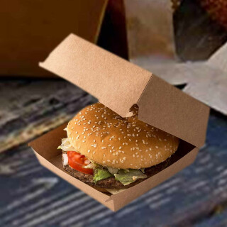 Hamburger Box BURGER-DO. 50 Stück Kraft M