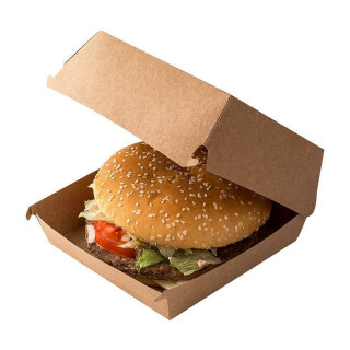 Hamburger Box BURGER-DO. 50 Stück Kraft L