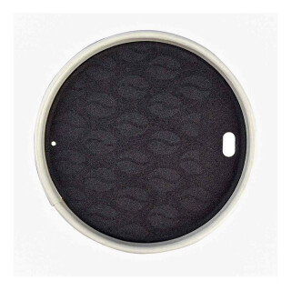 Karton Deckel fr Pappbecher 80 mm Schwarz 50 Stck