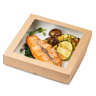 Essensschachtel Sushi Box DO 2500 ml 25 Stck