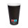 Bio Einwand-Pappbecher "Black SL" 400 ml (16 oz) 1 Stück