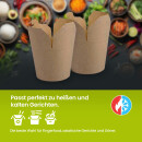 Bio Asia-Box / Döner-Box "Kraft-K" 750 ml 500 Stück