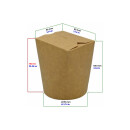 Bio Asia-Box / Döner-Box "Kraft-K" 750 ml 1 Stück