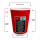 Bio Einwand-Pappbecher "Red SL" 185 ml (8 oz) 2000 Stück