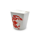Bio Asia-Box / Döner-Box "Red Dragon" 500 ml 30 Stück