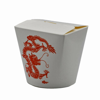 Bio Asia-Box, Döner-Box Red Dragon 700 ml 50 Stück