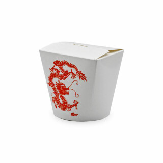 Bio Asia-Box, Döner-Box "Red Dragon" 700 ml 450 Stück