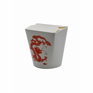 Bio Asia-Box, Döner-Box Red Dragon 900 ml 40 Stück