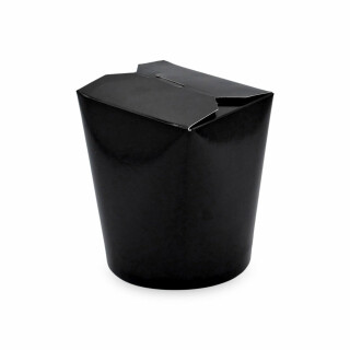 Bio Asia-Box / Döner-Box "Black" 500 ml 30 Stück