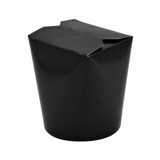 Bio Asia-Box, Döner-Box Black 500 ml 480 Stück