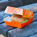 Bio Burger-Box "Fiesta" 200 Stück