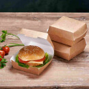 Bio Burger-Box "GEO-Burger" Größe M 150 Stück