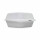 Bio Hamburger Box Rechteckig aus Zuckerrohr 15,5 x 15 x 7,5 cm 50 Stück