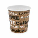 Bio Einwand-Pappbecher "Neo Coffee" 100 ml (4...