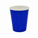Bio Einwand-Pappbecher "Reflex Blue" 250 ml (9 oz) 1 Stück