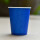 Bio Einwand-Pappbecher "Reflex Blue" 250 ml (9 oz) 1 Stück