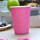 Bio Einwand-Pappbecher "Pink" 300 ml (12 oz) 1 Stück