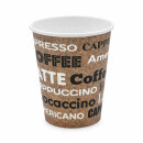 Bio Einwand-Pappbecher "Neo Coffee" 250 ml (9...