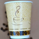 Bio Doppelwand-Thermobecher "Coffee" 300 ml (12 oz) 1 Stück