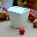 Bio Asia-Box / Döner-Box "White" 700 ml 1 Stück