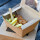 Bio Einweg-Gabel für Pommes Frites aus Holz 73 mm 1 Stück