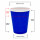 Bio Einwand-Pappbecher "Reflex Blue" 250 ml (9 oz) 1000 Stück